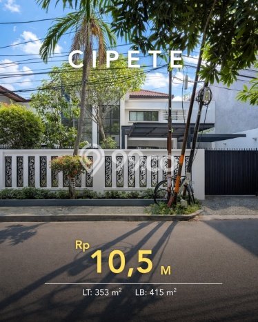 Rumah Elit Modern Tanpa Renovasi di Cipete Jakarta Selatan Rumah Elit Modern Tanpa Renovasi di Cipete Jakarta Selatan