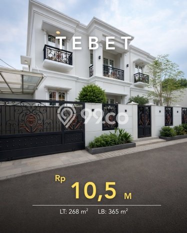 Siap Huni Rumah Mewah 4 Kamar di Tebet Dekat ke Mana Pun Siap Huni Rumah Mewah 4 Kamar di Tebet Dekat ke Mana Pun