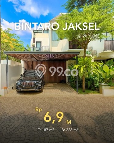 Rumah Mewah LB 228m2 Siap Huni Desain Elegan di Veteran, Jakarta Selatan Rumah Mewah LB 228m2 Siap Huni Desain Elegan di Veteran, Jakarta Selatan