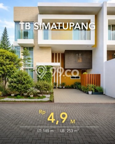 Jual Rumah Mewah Elegan Dengan View Eksklusif di TB Simatupang, Jakarta Selatan Jual Rumah Mewah Elegan Dengan View Eksklusif di TB Simatupang, Jakarta Selatan