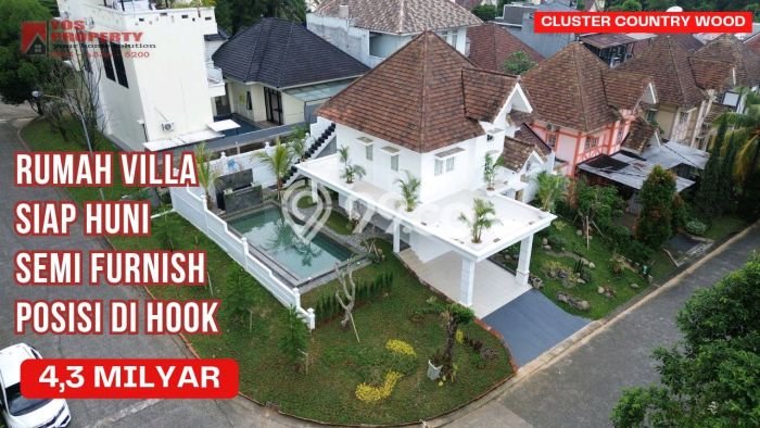 Ready to Use! Luxury House LT 333m2 Desain Modern di Sentul City Ready to Use! Luxury House LT 333m2 Desain Modern di Sentul City