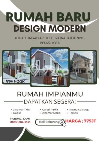 Rumah Minimalis 3 KT di Jati Mekar Bekasi Unfurnished Rumah Minimalis 3 KT di Jati Mekar Bekasi Unfurnished