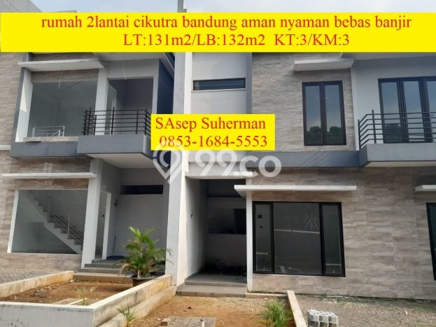 Rumah Modern 3 KT di Cikutra Bandung Unfurnished Rumah Modern 3 KT di Cikutra Bandung Unfurnished