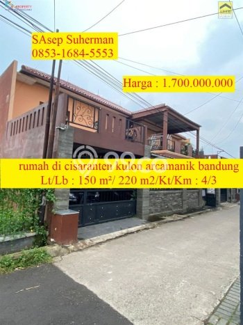 Dijual Cepat Rumah Bagus Siap Huni LB 220m2 di Arcamanik, Bandung Dijual Cepat Rumah Bagus Siap Huni LB 220m2 di Arcamanik, Bandung