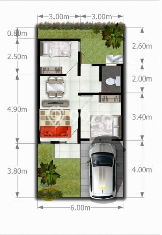 Jual Rumah Modern 2 KT di Padalarang, Bandung Jual Rumah Modern 2 KT di Padalarang, Bandung