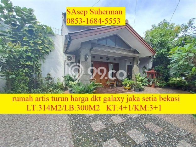 For Sale! Premium House LT 314m2 Desain Elegan di Jaka Setia For Sale! Premium House LT 314m2 Desain Elegan di Jaka Setia
