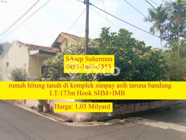 Dijual Tanah 173m2 di Ujungberung, Bandung Dijual Tanah 173m2 di Ujungberung, Bandung
