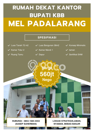 Jual Rumah Modern 2 KT di Padalarang, Bandung Jual Rumah Modern 2 KT di Padalarang, Bandung