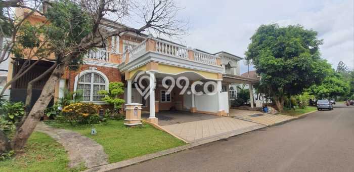 For Sale! Luxury House LT 300m2 Desain Elegan di Kota Wisata For Sale! Luxury House LT 300m2 Desain Elegan di Kota Wisata