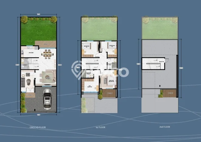 Hunian Mewah Siap Huni LT 144m2 di Medan Barat, Medan Hunian Mewah Siap Huni LT 144m2 di Medan Barat, Medan