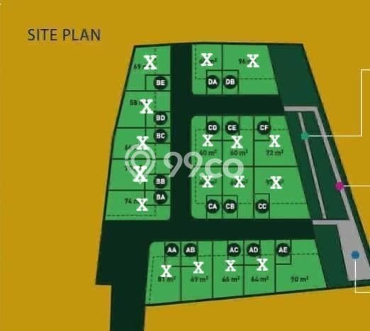 Rumah Modern 5 Kamar LT 90m2 di Margonda Rumah Modern 5 Kamar LT 90m2 di Margonda