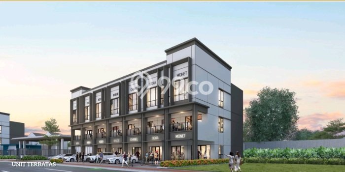 Unit Ruko Dijual di Tangerang LT 76m2 & LB 220m2 Unit Ruko Dijual di Tangerang LT 76m2 & LB 220m2