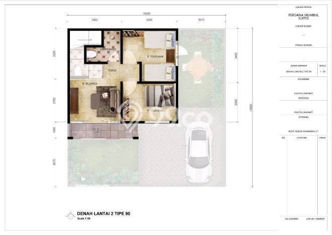 Rumah lokasi Mumbul, Badung, LT 100m² LB 90m² Rumah lokasi Mumbul, Badung, LT 100m² LB 90m²