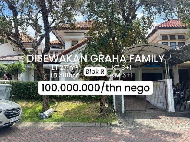 Jarang Ada! Rumah Sewa 3 Kamar Bagus Siap Huni Graha Jarang Ada! Rumah Sewa 3 Kamar Bagus Siap Huni Graha