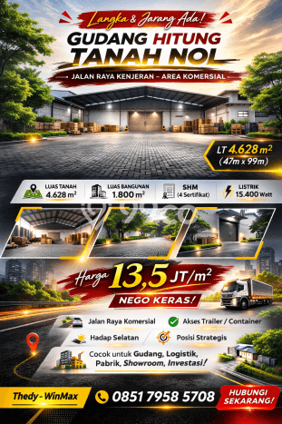 Unit Gudang Strategis di Kenjeran, Surabaya Potensi Bisnis Besar Unit Gudang Strategis di Kenjeran, Surabaya Potensi Bisnis Besar