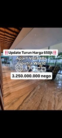 Paling Dicari! Apartemen Premium Dijual di Mayjen Sungkono Punya 4 Bedroom Paling Dicari! Apartemen Premium Dijual di Mayjen Sungkono Punya 4 Bedroom