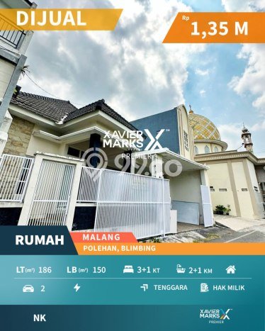 Rumah Modern Cantik 4 KT Bisa Langsung Pindah di Blimbing Rumah Modern Cantik 4 KT Bisa Langsung Pindah di Blimbing