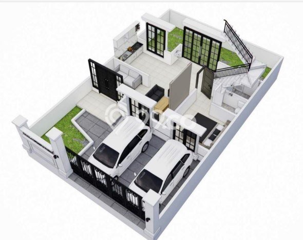 Rumah Modern 4 KT di Malang Kota Malang Rumah Modern 4 KT di Malang Kota Malang