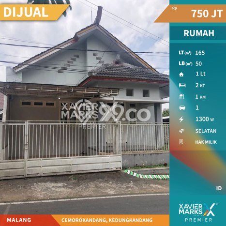 Rumah Strategis Minimalis Lb 50m2 di Kedungkandang, Malang Rumah Strategis Minimalis Lb 50m2 di Kedungkandang, Malang
