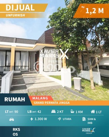 Rumah Minimalis 2 KT di Sawojajar Malang Unfurnished Rumah Minimalis 2 KT di Sawojajar Malang Unfurnished
