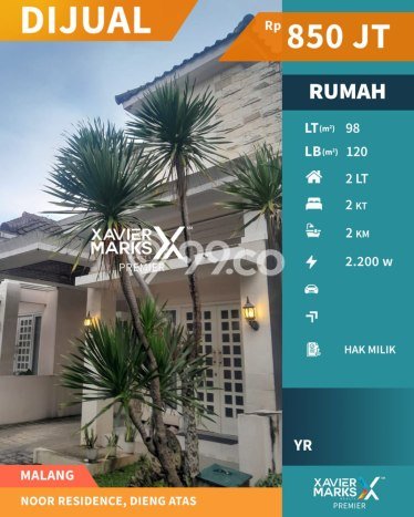 Dijual Hunian Rumah Nyaman 2 KT di Dieng, Malang Dijual Hunian Rumah Nyaman 2 KT di Dieng, Malang