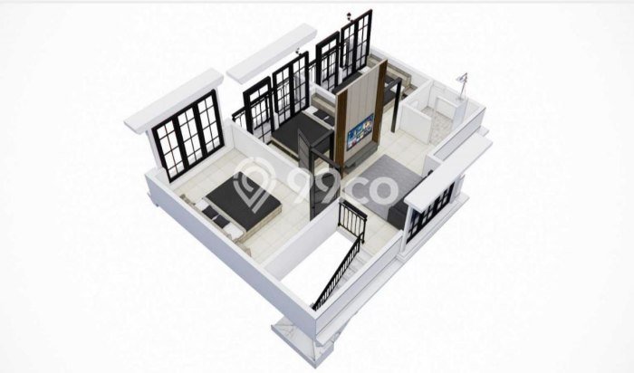 Rumah Modern 4 KT di Malang Kota Malang Rumah Modern 4 KT di Malang Kota Malang