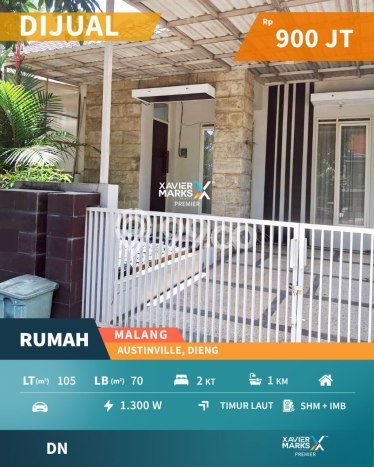 For Sale Hunian Rumah Nyaman 2 Kamar di Dieng, Malang For Sale Hunian Rumah Nyaman 2 Kamar di Dieng, Malang