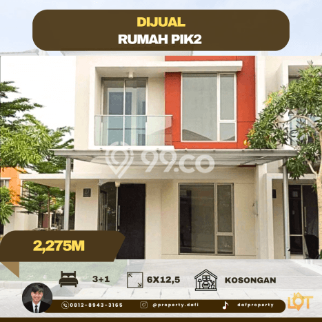 Rumah Luas Asri 3 KT Siap Huni di Pantai Indah Kapuk Jakarta Utara Rumah Luas Asri 3 KT Siap Huni di Pantai Indah Kapuk Jakarta Utara