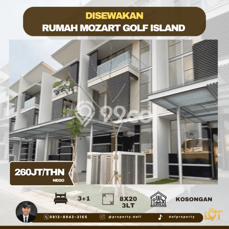 Disewakan Rumah Murah di Pantai Indah Kapuk Jakarta Utara dengan 3 KT Disewakan Rumah Murah di Pantai Indah Kapuk Jakarta Utara dengan 3 KT