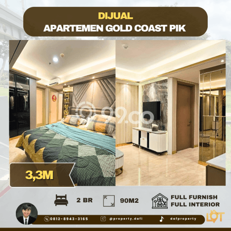 Siap Huni Apartemen Prestisius di Pantai Indah Kapuk 2 Kamar & 1 Kamar Mandi Siap Huni Apartemen Prestisius di Pantai Indah Kapuk 2 Kamar & 1 Kamar Mandi