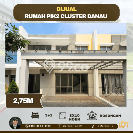 Hunian Mewah LB 113m2 Siap Huni Desain Elegan di Pantai Indah Kapuk, Jakarta Utara Hunian Mewah LB 113m2 Siap Huni Desain Elegan di Pantai Indah Kapuk, Jakarta Utara