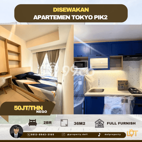 Apartemen Disewakan 2 Kamar Hemat Siap Huni di Jakarta Utara, Luas 36m2 Apartemen Disewakan 2 Kamar Hemat Siap Huni di Jakarta Utara, Luas 36m2