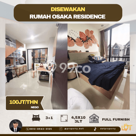 Rumah sewa siap pakai 3 KT di Pantai Indah Kapuk, Jakarta Utara Rumah sewa siap pakai 3 KT di Pantai Indah Kapuk, Jakarta Utara