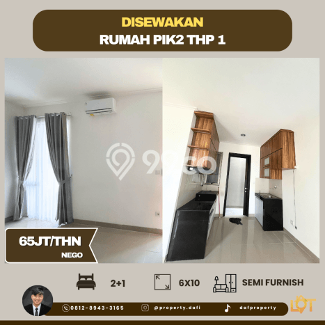 Rumah sewa siap pakai 2 KT di Pantai Indah Kapuk, Jakarta Utara Rumah sewa siap pakai 2 KT di Pantai Indah Kapuk, Jakarta Utara