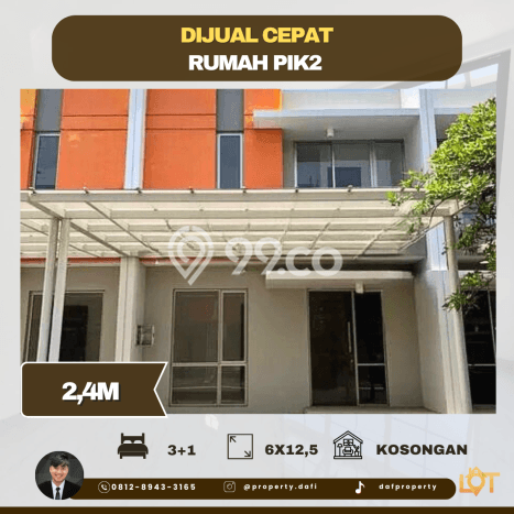 Rumah Minimalis 3 Kamar LT 75m2 di Pantai Indah Kapuk Rumah Minimalis 3 Kamar LT 75m2 di Pantai Indah Kapuk