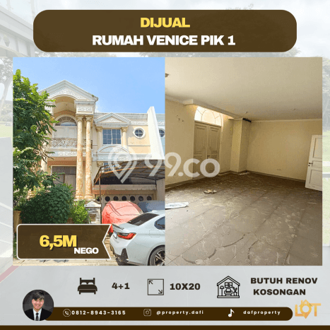For Sale! Premium House LT 200m2 Desain Elegan di Pantai Indah Kapuk For Sale! Premium House LT 200m2 Desain Elegan di Pantai Indah Kapuk