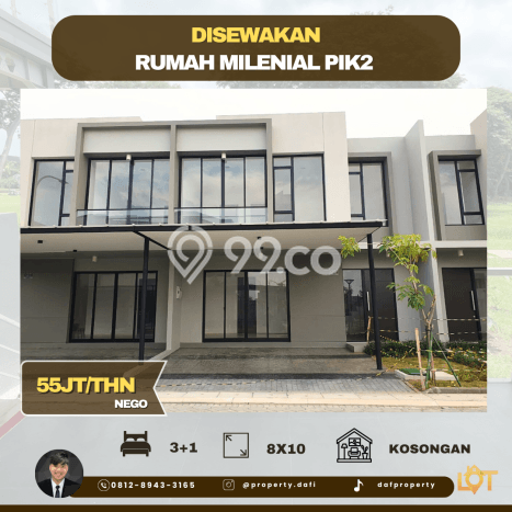 Rumah sewa siap huni 3 KT di Pantai Indah Kapuk, Jakarta Utara Rumah sewa siap huni 3 KT di Pantai Indah Kapuk, Jakarta Utara