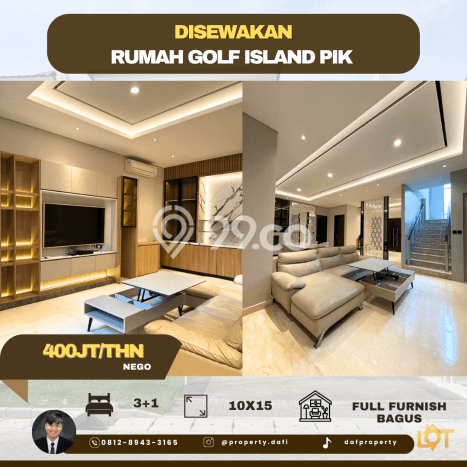 Rumah Sewa Jakarta Utara LT 150m2 LB 250m2 Area Pantai Indah Kapuk Rumah Sewa Jakarta Utara LT 150m2 LB 250m2 Area Pantai Indah Kapuk