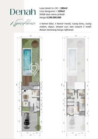 Hunian Elit LB 159m2 Siap Huni Desain Elegan di Pondok Kelapa, Jakarta Timur Hunian Elit LB 159m2 Siap Huni Desain Elegan di Pondok Kelapa, Jakarta Timur
