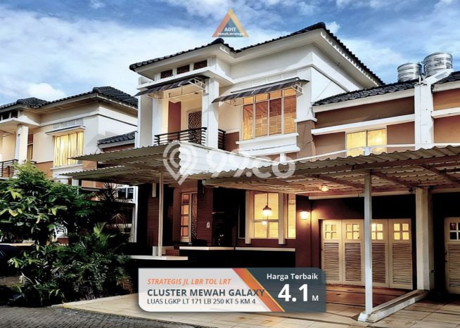 For Sale! Premium House LT 171m2 Desain Elegan di Galaxy For Sale! Premium House LT 171m2 Desain Elegan di Galaxy