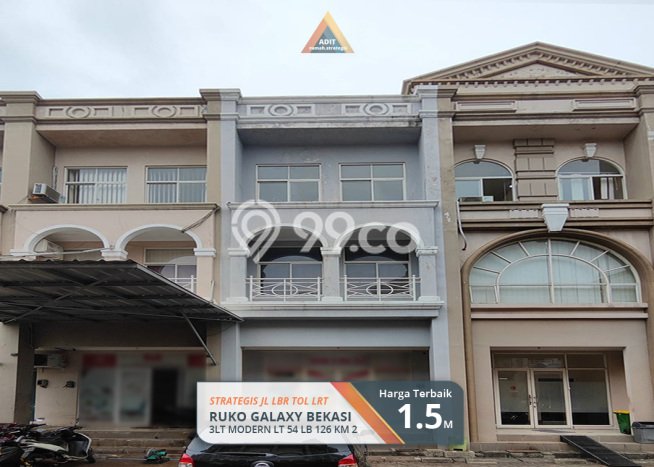Unit Ruko Dijual di Bekasi LT 54m2 & LB 126m2 Unit Ruko Dijual di Bekasi LT 54m2 & LB 126m2