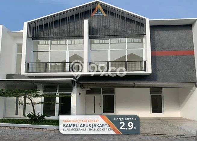 Jual Rumah Luas Megah Dengan View Eksklusif di Bambu Apus, Jakarta Timur Jual Rumah Luas Megah Dengan View Eksklusif di Bambu Apus, Jakarta Timur