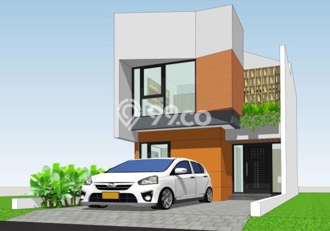 Rumah Minimalis 2 KT LT 75m2 di Jaka Mulya Rumah Minimalis 2 KT LT 75m2 di Jaka Mulya