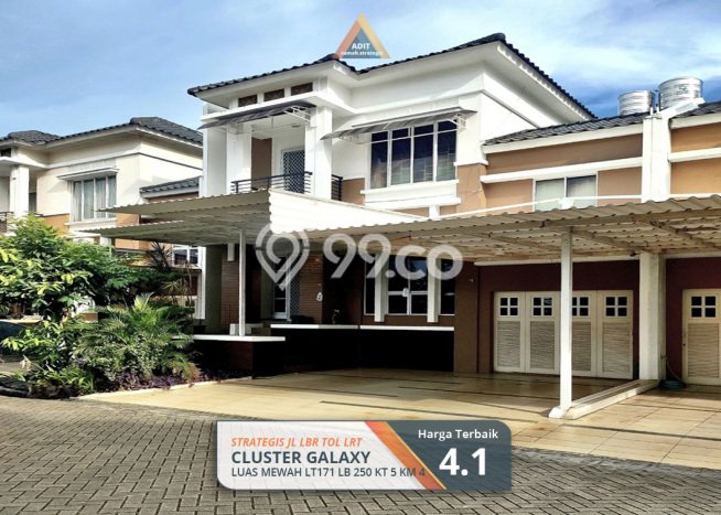 Rumah Elit LB 250m2 Siap Huni Desain Elegan di Galaxy, Bekasi Rumah Elit LB 250m2 Siap Huni Desain Elegan di Galaxy, Bekasi