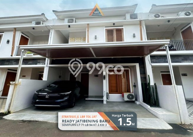 Rumah Modern 3 KT di Jatibening Bekasi Semi Furnished Rumah Modern 3 KT di Jatibening Bekasi Semi Furnished
