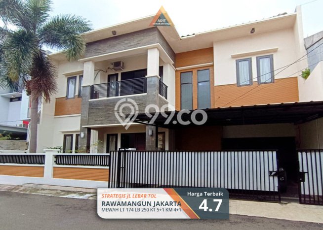 Ready to Use! Luxury House LT 174m2 Desain Modern di Rawamangun Ready to Use! Luxury House LT 174m2 Desain Modern di Rawamangun