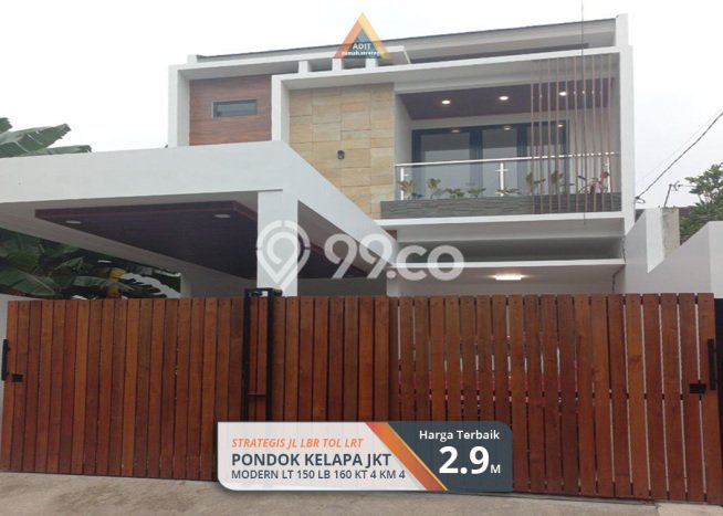 Dijual Rumah Mewah Elegan Dengan View Eksklusif di Pondok Kelapa, Jakarta Timur Dijual Rumah Mewah Elegan Dengan View Eksklusif di Pondok Kelapa, Jakarta Timur