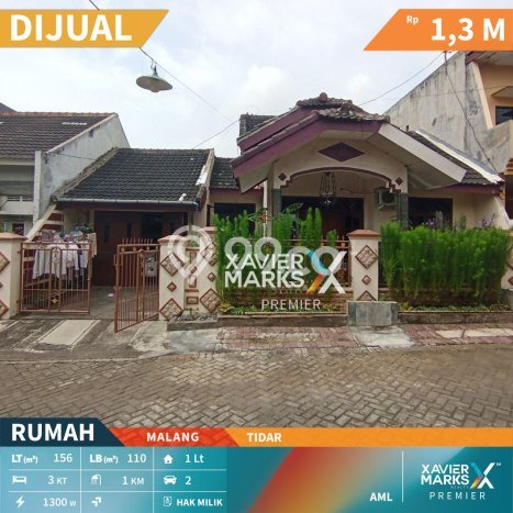 Rumah Modern 3 KT LT 156m2 di Tidar Rumah Modern 3 KT LT 156m2 di Tidar