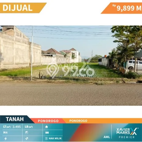 Kavling Tanah Dijual di Ponorogo Ponorogo Spesifikasi 3495m2 Kavling Tanah Dijual di Ponorogo Ponorogo Spesifikasi 3495m2