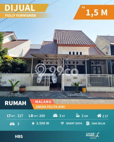 Hunian Cantik Minimalis Lb 200m2 di Blimbing, Malang Hunian Cantik Minimalis Lb 200m2 di Blimbing, Malang